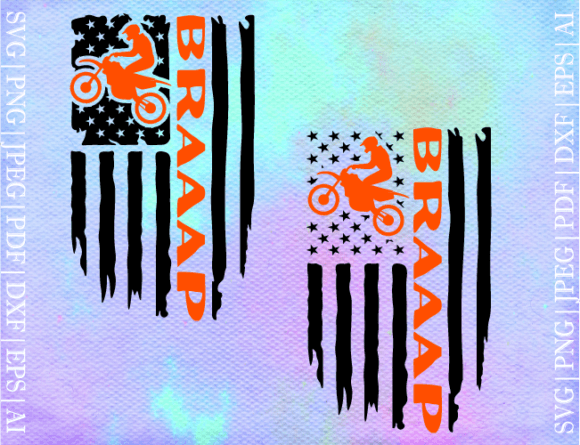 Braaap Flag SVG for Graphics and Crafts