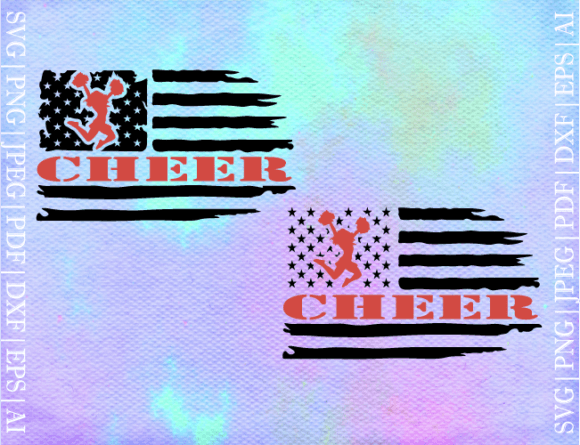 Cherish US Flag Graphics for Crafts