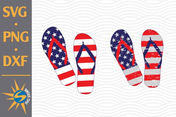 Flip Flop US Flag