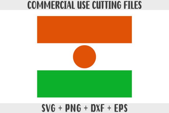 Niger Flag SVG Graphics for Crafts