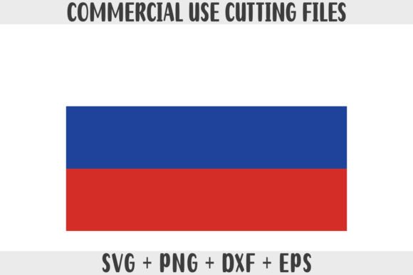 Russia Flag SVG Graphics for Crafts